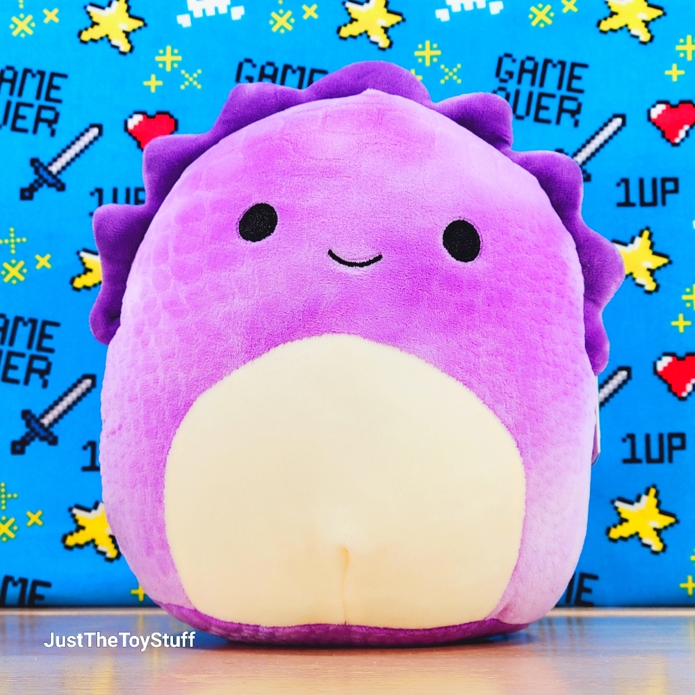 Squishmallow Delilah the Dinosaur 7" UltraSoft Stuffed Animal Toy Plush NWT